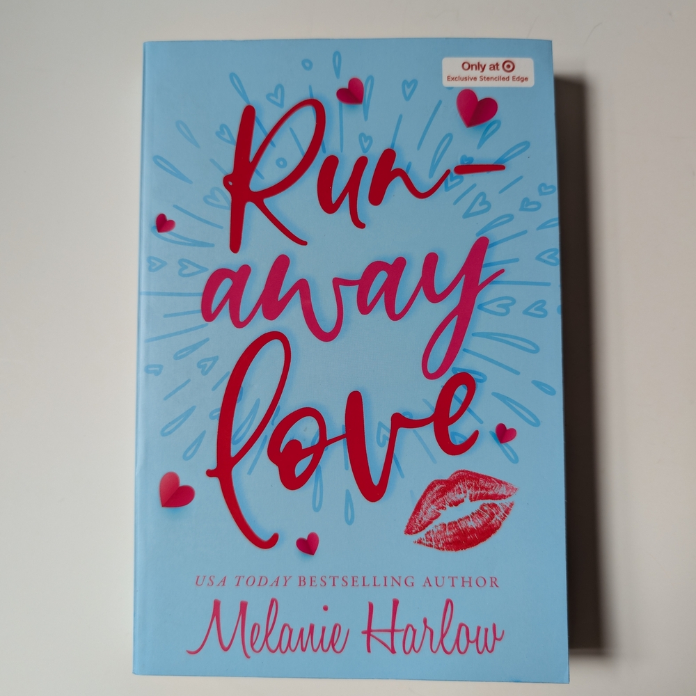 Runaway Love Book by Melanie Harlow. Paperback Book With Sprayed Edges